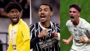 Hugo Souza, Matheuzinho e Breno Bidon