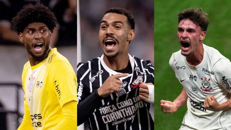 Hugo Souza, Matheuzinho e Breno Bidon