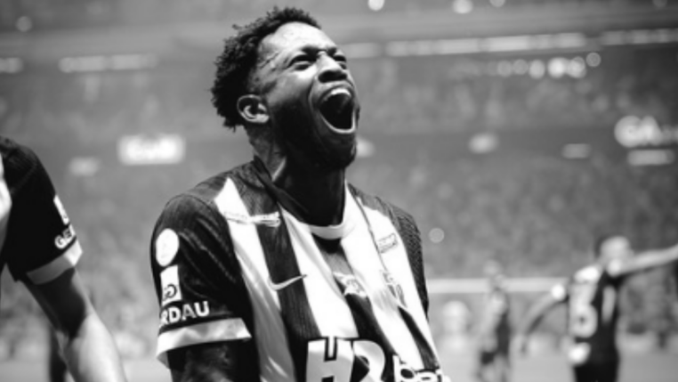 Fred comemora o gol da classificação. Foto: Pedro Souza